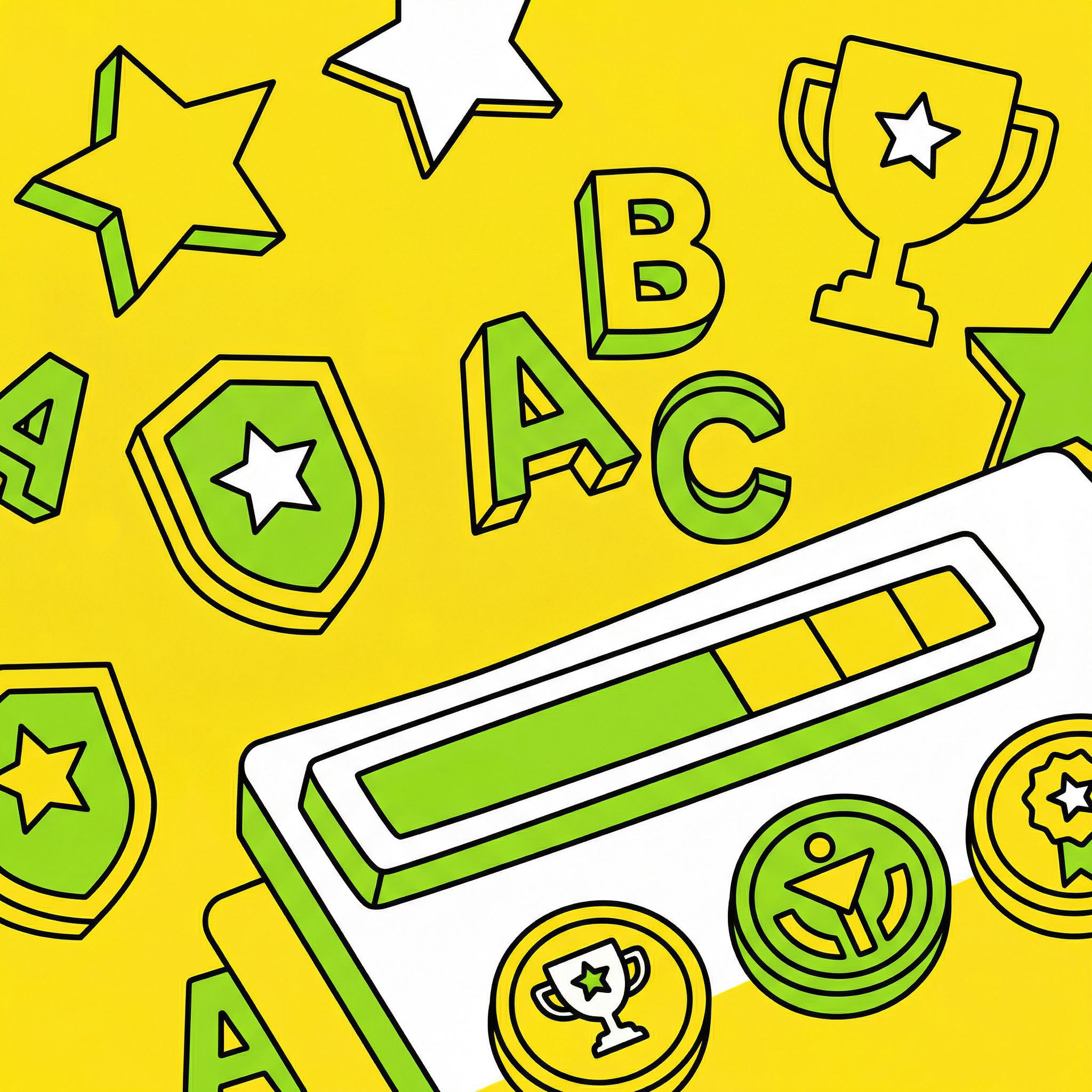 Aprendizado gamificado para crianças